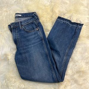 GRLFRND denim cutoff jeans